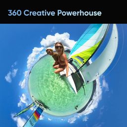 insta360 X3 Action Camera, 1/2" Sensor, 5.7K 360 Capture, Optical Zoom 3X, 72 MP 360 Photo, 4K Singl image 3