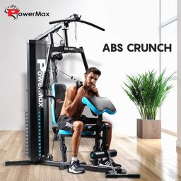PowerMax Fitness GH-285 Multifunction Home Gym [68kg Weight Stack & Preacher Bench Attachment for Multiple Muscle Workout, Multipurpose Function Exercises] All in one Multipurpose Equipment. image 4