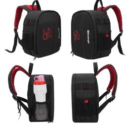 adventiq Lightweight Water Repellent DSLR/SLR Camera Backpack Bag -Camera 2 Printed (Red Printed) image 3