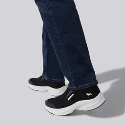 neeman's The Dependables Walking Slip Ons For Men | Comfortable & Flexible Eva Mid Sole And Athletic Breathable Mesh image 3