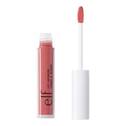 e.l.f. Lip Lacquer, Nourishing, Non-Sticky Ultra-Shine Lip Gloss With Sheer Color, Infused With Vitamins A & E, Vegan & Cruelty-Free, Wild Rose image 1