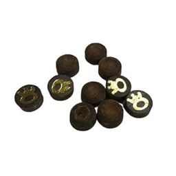 Laxmi Ganesh Billiard Snooker & Pool Omin Cue Tip 9 mm (10 Pieces) image 1