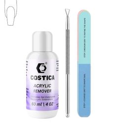 costica 3 IN 1 Gel Nail Polish Remover, No Need for Foil, Quick & Easy Polish Remover In 3-5 Minutes, No Need Soaking Or Wrapping Doesn't Hurt Nails-15ml (Set of 3) image 1