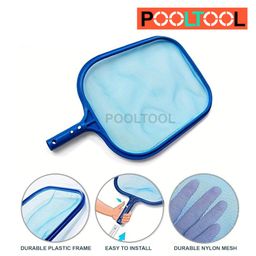 POOLTOOL Swimming Pool Deep Leaf Net Rake, Swimming Pool Net, Swimming Pool Cleaning Equipment, Cleaning Net Kit Tools (Blue, Pack of 2 Pcs.) image 2