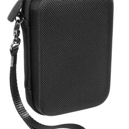 CaseSack Case for PRT 2x3 Mini Portable Bluetooth Photo Printer MT53, mesh Pocket for Charge Cord and Printing Paper, Detachable Wrist Strap for Easy Carrying image 2