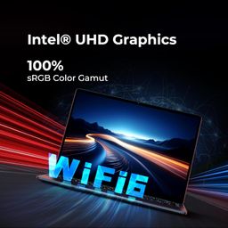 CHUWI CoreBook X Laptop 12thGen i3-1220P Processor, 8GB DDR4 RAM and 512GB SSD, Intel® UHD Graphics,14.0" FHD IPS Display, Backlit Keyboard, Windows 11 Home, WIFI6, BT5.2, 3.5MM Jack, Metal Body, Grey image 4