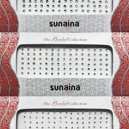 Sunaina Bridal Collection Mix Size Silver Stone Bindis for Women [SBCSS101] image 1