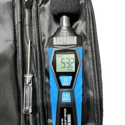 KUSAM-MECO ® KM 8023 Digital Sound Level Meter Portable SPL Meter, 30dB ~ 130dB, Decibel Meter, MAX Data Hold Large LCD Display, Fast/Slow Selection, A & C Frequency Weighting mode By Skyking ® image 4