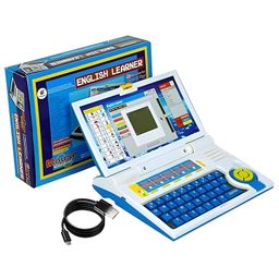 Fun Express Educational Laptop Computer Toy for Kids Above 3 Years - 20 Fun Activity Learning Machine, Now Learn Letter, Words, Games, Mathematics, Music, Logic, Memory Tool with Cable image 1