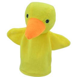 elfactory Animal Hand Puppet for Kids - Educational Storytelling Interactive Plush Animal Hand Puppet for Learning (4-8 inches) (Duck) image 2