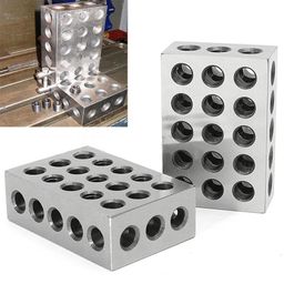 mitoharet 2-3-4 Machinist Blocks Matched Pair, 23 Holes Ultra Precision Ground Machinist Set Up Blocks 234 Jig Replacement for Milling Machine (2-Pack) image 5