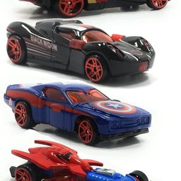 Kiddie Galaxia Mini Metal Car for Kids, Car Pack of 4 Mini Racers Series Diecast Cars Suitable for Children, Movie Vehicle Racing Cars for Small Racing Unbreakable for Kids - Multicolor image 5