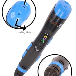 wol 3d WOL3D I toch Plus 3D Pen with 20 in 1 (5 M) PLA Filaments for 3D Printing with Speed Control, Advanced Temperature Regulation, OLED Display & Ergonomic Design – Compatible. image 5