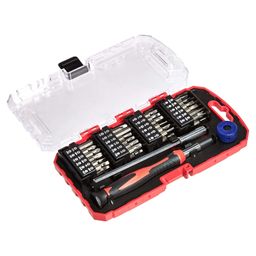 amazon basics AmazonBasics 51-Piece Precision Screwdriver Bit Set, 17.1 x 9.7 x 2.8 cm image 1