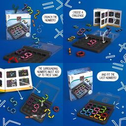 prime deals IQ Puzzle Brain Teaser Game for Kids Portable 3D Logic Puzzle 120 Challenges Educational Travel Game for Brain Development, Problem-Solving for Kids Adults (IQ Puzzle Pyramid Number) image 4