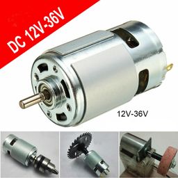 Hanumex Premium High-Speed 12V DC Brushed Motor with Low Noise & High Torque – Durable Alloy Steel Construction for Powerful Performance in DIY Projects, Robotics, and Engineering Applications image 2