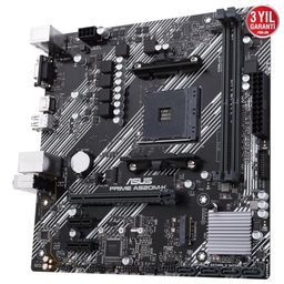 ASUS Prime A520M-K (AMD AM4 DDR4 Socket for AMD Ryzen 5000/5000 G/ 4000 G/ 3000) Micro ATX Motherboard with M.2 Support 1Gb Ethernet HDMI/D-Sub SATA 6Gbps and USB 3.2 Gen 1 Type-A image 3