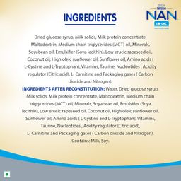 Nestlé Nan Lo-Lac Baby Milk Powder Bag-In-Box Pack For Nutritional Management Of Diarrhea In Infants From Birth Onwards 400G (Pack of 2) image 4