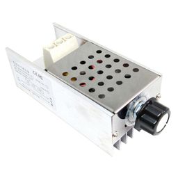 High Power 10000W 220V Voltage Regulator Speed Controller Dimmer Thermostat image 1