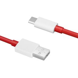 OnePlus USB-A to Type-C Cable 10A 1M DL129 Red IN image 2