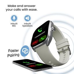 CELLECOR M6 Twist 2.01" HD Curved Display Smart Watch, Bluetooth Calling, 100+ Watch Faces, 100+ Sports Modes, Health Suite, Voice Assistance (Black) image 4