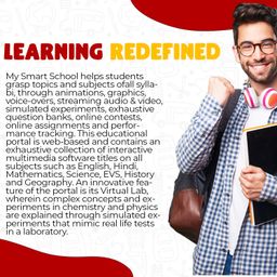 MYSMARTSCHOOL Class 8th All Subjects with Plenty of Question Banks with answers. Each Lessons are Interactive Multimedia on the Basis of CBSE Evaluation. For Windows image 4