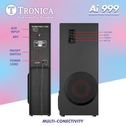 TRONICA AI999 Carol Bluetooth Home Theater System, 110W Tower speakerwith FM/PenDrive/AUX/FM Party Speaker with RGB Lights & All Functional Remote Sound Blaster with Smart TV connectivity image 4