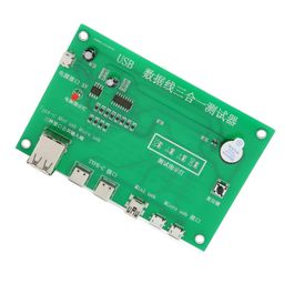 ubersweet Ubersweet® 3 in 1 USB Cable Triad Tester, Stability 3 in 1 Charging Cable Test Card Buzzer Prompt Multi Level Protection for Maintenance image 5