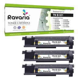 ravaria TN B021 Compatible Toner Cartridge for Br TN-B021 Toner Cartridge Compatible for Br B7500D B7535DW B7600DB B7620DWB B7640DWB B2000D B2080DW B2100DB B2180DWB B7715DW B7810DWB Printer image 1