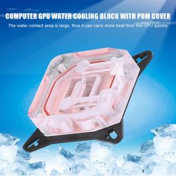 smandy 12.9mm G1/4" Water Block, GPU Block, Durable for PC Computer GPU image 3
