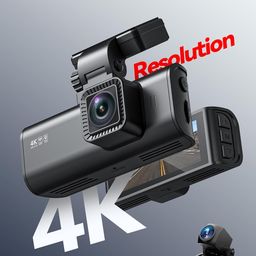 REDTIGER F7N 4K Car Dash Camera with 64GB Card, Front 4K/2.5K and Rear 1080P Dash Camera for Car, Built-in WiFi/GPS, APP Control, 3.18'' IPS Screen,170° Wide Angle, Parking Monitor image 2