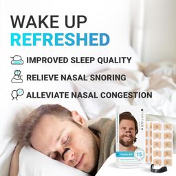 Proxism Breathing Nasal Strip Starter Kit (15 Count, Multi) - Boost Oxygen Intake, Reduce Snoring, Improve Sleep Quality - Sweat Resistant, Skin Safe Nasal Strips - Extra Strength Snoring Solution Sugar ControlN (STICKER-15) image 4