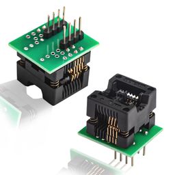 iduino Dip SOP8 SOIC8 SO8 SOP8 to DIP8 Programming Adapter IC Socket Converter Module Programmer Adapter image 1
