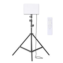 Amazon Basics Studio Light with Stand | Studio Photography and Video Recording | 3000K - 6500K | Remote Control | 7ft Tripod Stand image 1