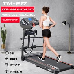 Kobo 2HP DC Motorised Treadmill for Home Use with Bluetooth APP Multi Function Massager image 2