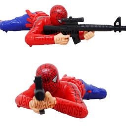 Jambuwala Enterprise® Action Toy Gan Crawling Action Tooy with Lights and Sound, Action Toy Crawls with Gun and Shooting Sound, Action Tooy with Gan tooy for Kids,Boys,Girls,Childrens image 1