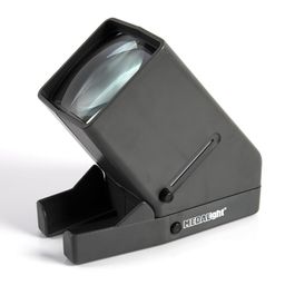 YCCLDIPL 35mm Slide Viewer, 3X Magnification and Desk Top LED Lighted Illuminated Viewing and Battery Operation-for 35mm Slides & Positive Film Negatives(Not 4AA Batteries Included) image 2
