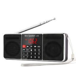 prunus J-288 Portable Radio AM FM with Bluetooth Speaker, Sleep Timer, Power-Saving Display, Ultra-Long Antenna, AUX Input & USB Disk & TF Card MP3 Player, NO Manual Preset image 1