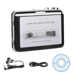 Tobo Portable Cassette Player Stereo Recording Captures MP3 Audio Music via USB Compatible with Laptops and Personal Computers Convert Walkman Tape Cassettes to iPod Format TD-148CA-011 image 1