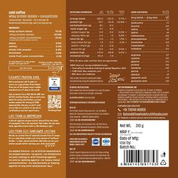 The Whole Truth Whey Protein Isolate+Concentrate | Cold Coffee 210g (Pack of 6) | 24g Protein/Sachet 6.4g BCAA | 100% Authentic & No Adulteration | Clean, Light & Easy to Digest | Sample & Travel Pack image 5