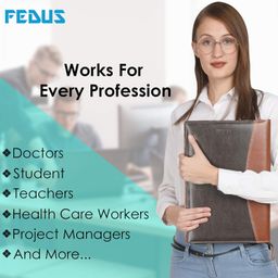 FEDUS Multipurpose Leatherette Professional File Folders for Certificates,Documents Holder,Document Bag,Portfolio,Executive File Legal Size Documents Holder with 20 Leafs for Men and Women,Pack of 1 image 5