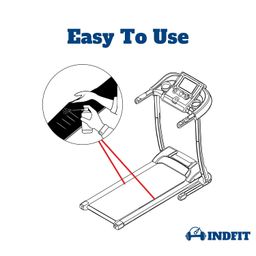 indfit INDFIT® Treadmill Lubricant Spray 100% Silicone Oil for Treadmill (550ml), Treadmill Lubricant Oil for Belt, Use for Smoothing & Servicing Belt of All Treadmills (Pack of 2) image 5
