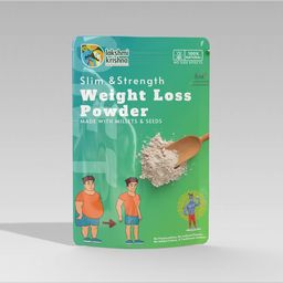 Lakshmi Krishna Naturals Slim & Strength Weight Loss Powder| Natural Weight Management & Energy Boost Formula | Supports Metabolism & Enhances Muscle Tone | Sugar-Free & Plant-Based" image 1
