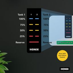 HONIX Water Level Indicator for Two Tanks with 10 Sensors image 2