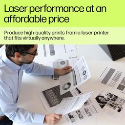 HP Laserjet 1188nw WiFi Monochrome Printer, Print Copy Scan, Compact Design, Reliable and Fast Printing, Network Support,White image 2