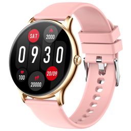 Fire-Boltt Phoenix Smart Watch with Bluetooth Calling 1.3,120+ Sports Modes, 240 * 240 PX High Res with SpO2, Heart Rate Monitoring & IP67 Rating (Gold Pink) image 1