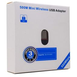 PremiumAV 500Mbps Mini USB WiFi Adapter – Compact Wireless Network Dongle for PC & Laptop, Supports 802.11n/ac, Plug & Play, Windows/Mac Compatible image 1