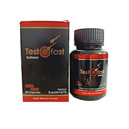 generic Testofast capsules with shilajit and ashwagandha 30 capsules bottle image 1