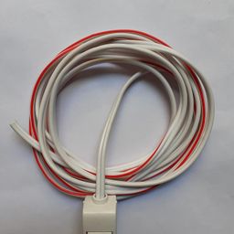 Hanging Bell Switch (Non Modular) Color- White with 1.5 Meter Wire Complete Set of 1 image 2