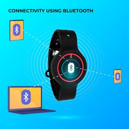 generic DrRing™ One Touch Wearable Alert Button for Elders | Requires Android Phone | BLE Speed Dial | Worldwide Whatsapp Messaging | Up to 30 Days Battery | Free 1 Year Subscription image 3